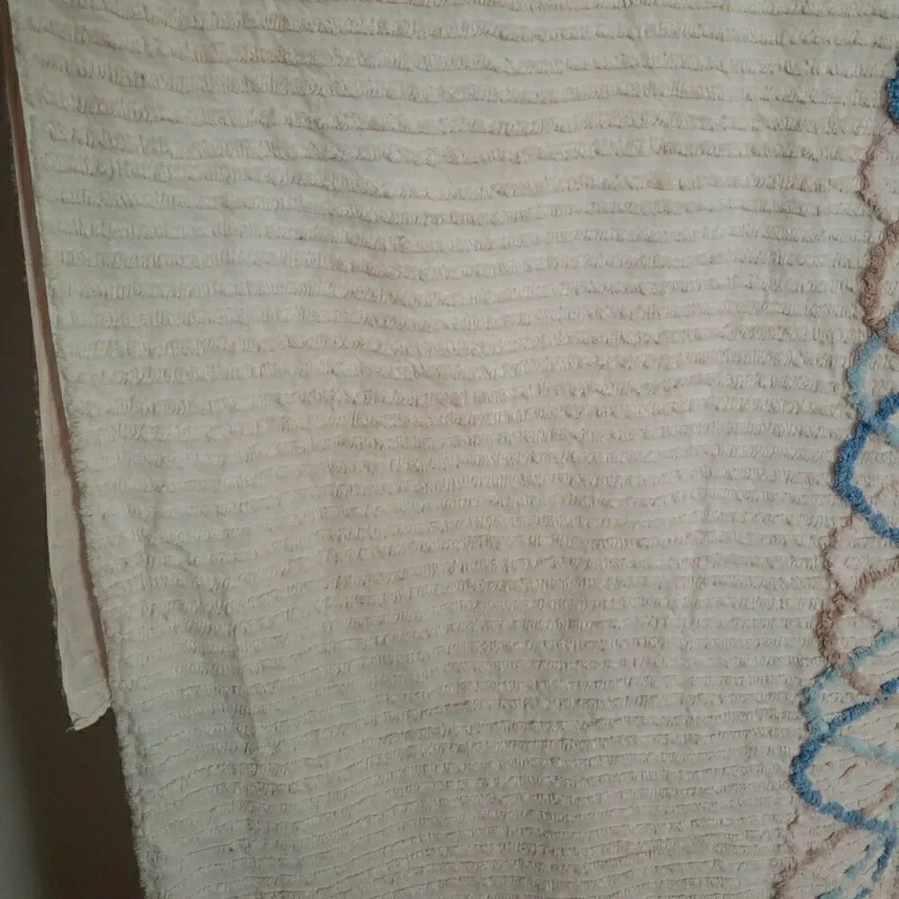 Vintage Chenille Bedspread 87